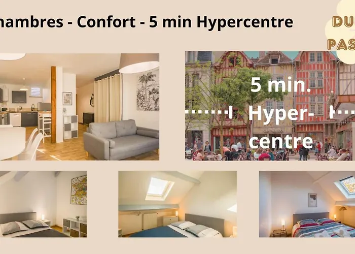 Le Duplex Pasteur - 5 Min Hypercentre - Ideal Groupe * Troyes