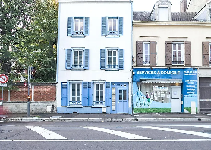 Le Duplex Pasteur - 5 Min Hypercentre - Ideal Groupe Appartement Troyes